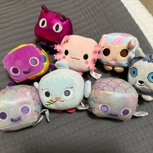 Colorful Plush Toy Set